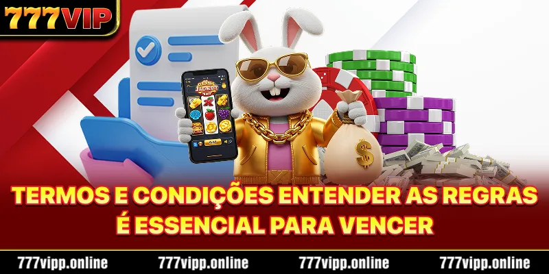 Termos e Condições - Entender as regras é essencial para vencer